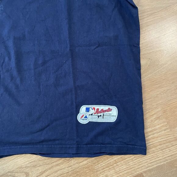 3pc Mens New York Yankees T-Shirts Lot Size L/XL Mitchell & Ness Majestic Bundle - Picture 7 of 10